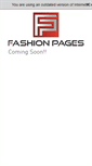 Mobile Screenshot of fashionpages.net